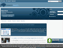Tablet Screenshot of bisontech.net